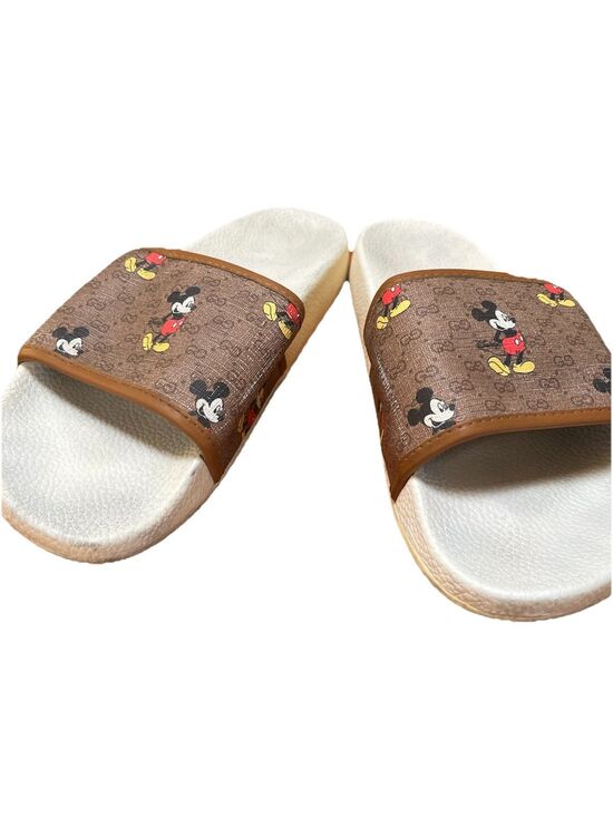 100% AUTHENTIC Gucci x Disney Supreme GG Mickey Mouse Sandals Slippers main image 10